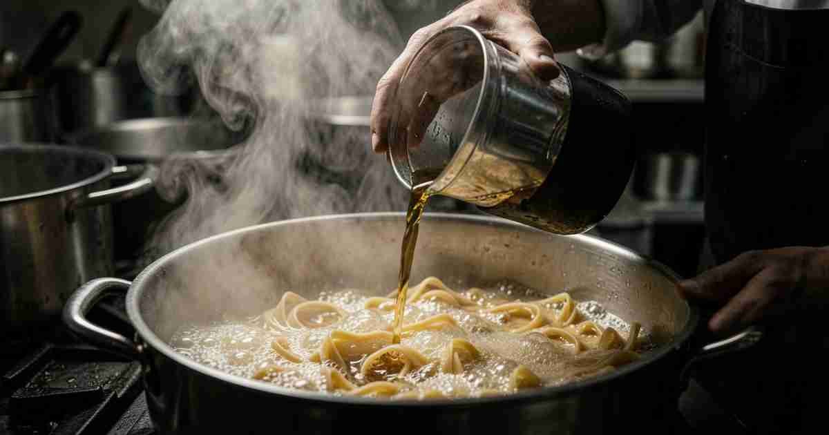 Adding Oil To Pasta Water What The Science Actually Shows[1]