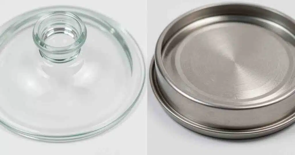 Comparing Lid Materials Glass vs. Metal