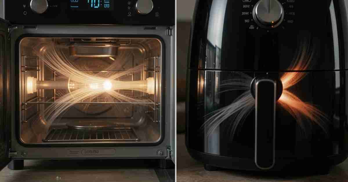 Convection Oven Vs. Air Fryer Same Physics, Different Geometry[1]