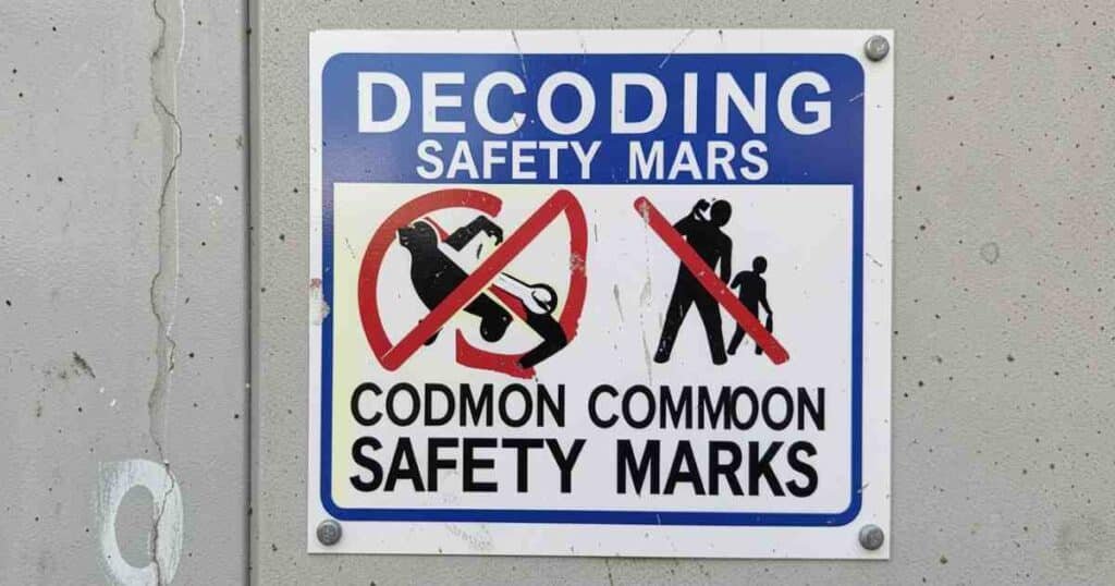 Decoding Common Safety Marks and Symbols