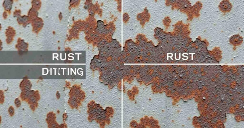 First Inspect for Rust and Pitting