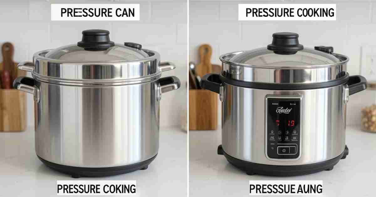 Pressure Canning Vs. Pressure Cooking The Safety Boundary[1]