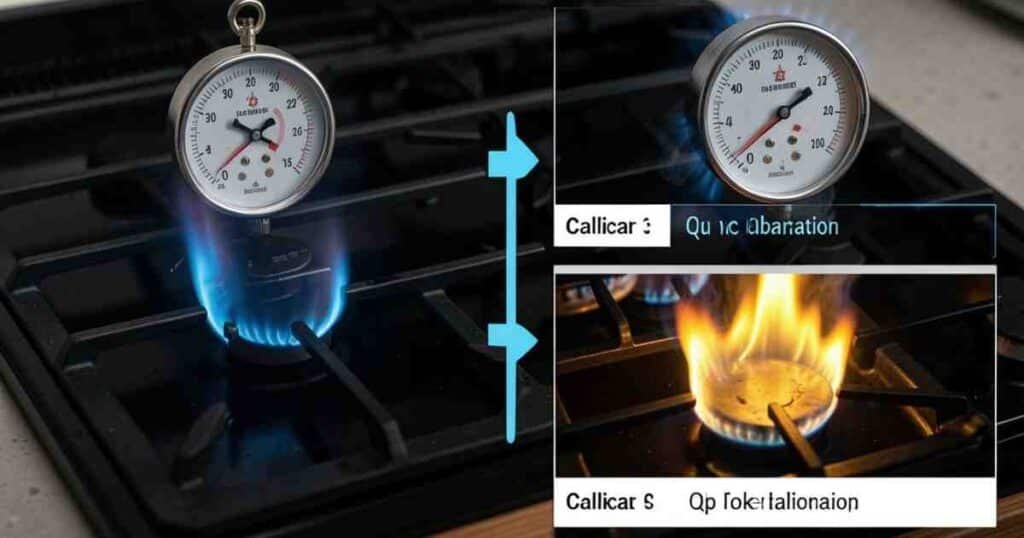 Steps for Cooker Calibration Using Flame Observation