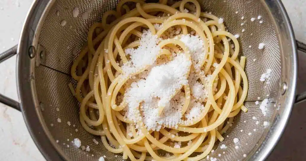 The Role of Salt in Pasta Cooking