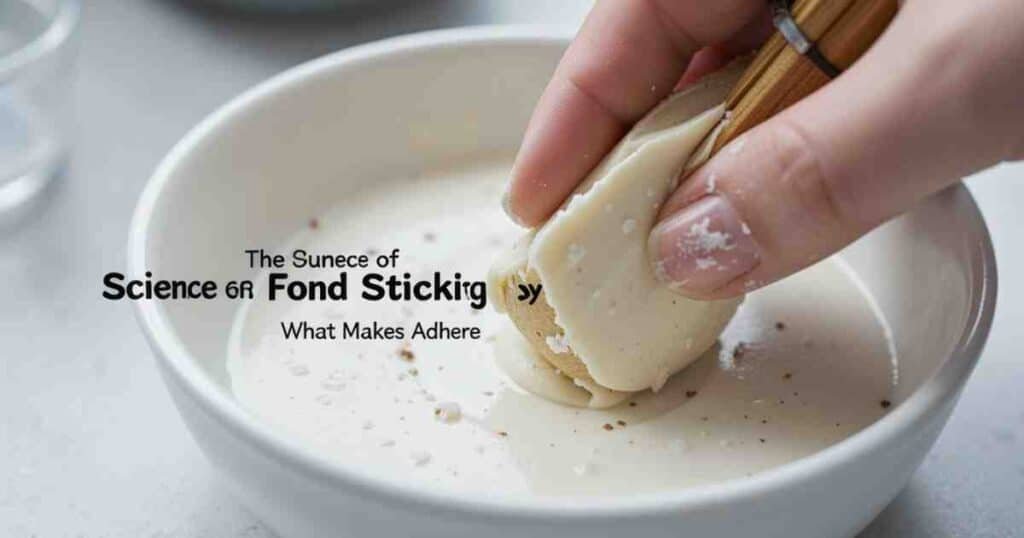 The Science of Sticking What Makes Fond Adhere