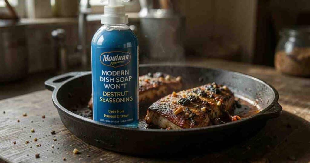 Why Modern Dish Soap Won’t Destroy Cast Iron Seasoning