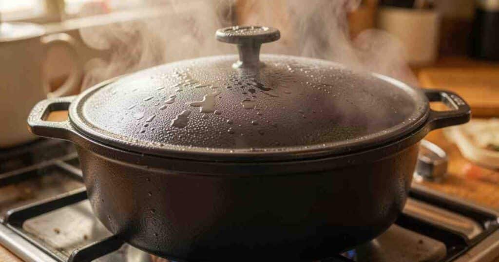 Why Steam Matters in Covered Cooking