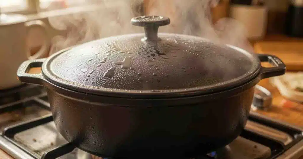 Why Steam Matters in Covered Cooking