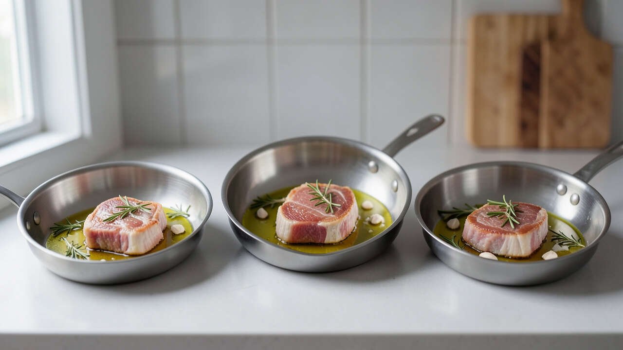 Comparing Pan Sizes for Common Meats