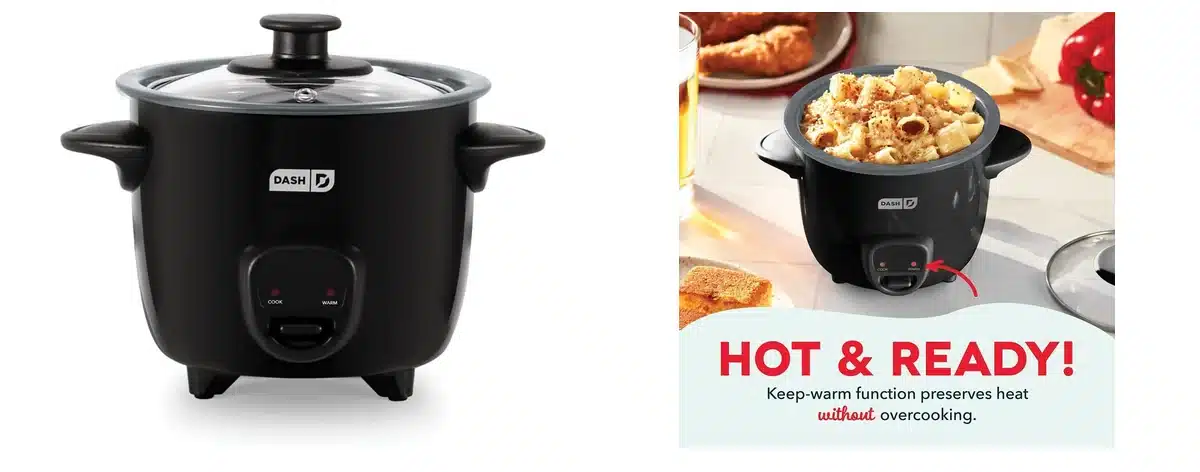 DASH Mini Ceramic Rice Cooker - Designed images