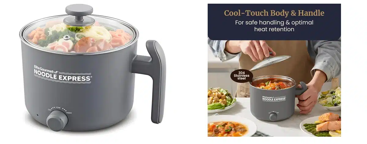 Elite Gourmet 1.3 Quarts images