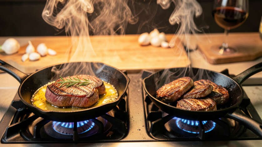 How a Large Pan Speeds Up Cooking Time