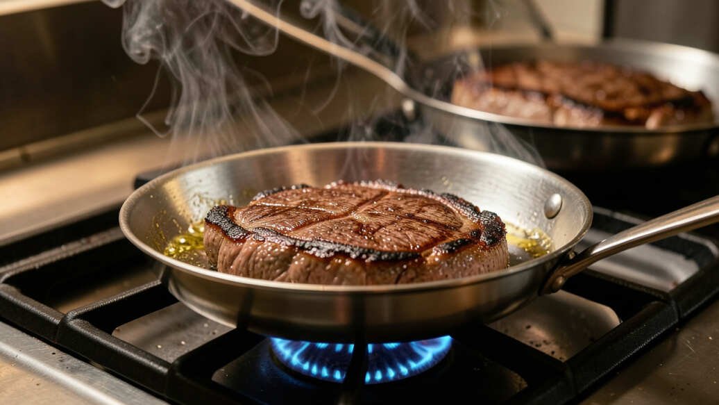 How a Small Pan Changes Your Searing Results
