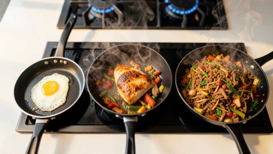 How Pan Size Affects Cooking Results
