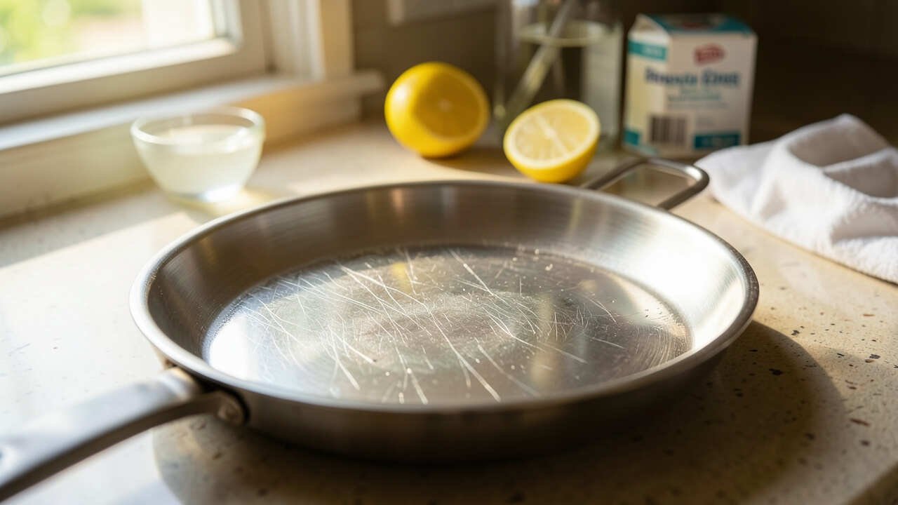 How To Restore A Scratched Stainless Skillet At Home Safely