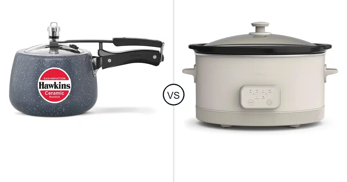 Comparison of HAWKINS ICC30 and BELLA 6.0 Qt Programmable Slow Cooker