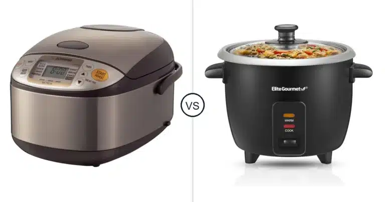 Comparison of Zojirushi Uncooked and Elite Gourmet ERC003BX