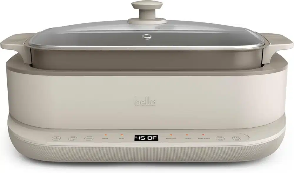BELLA 6.0 Qt Programmable Slow Cooker
