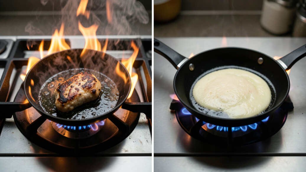 What Happens When the Pan Is Too Small or Too Large