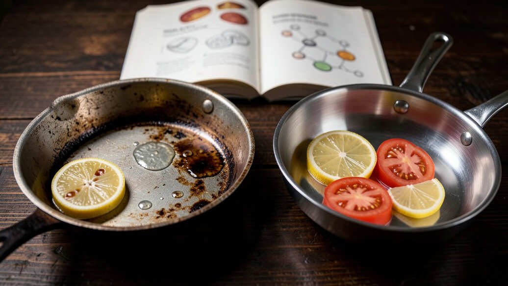 What Makes A Frying Pan Surface Reactive Or Safe