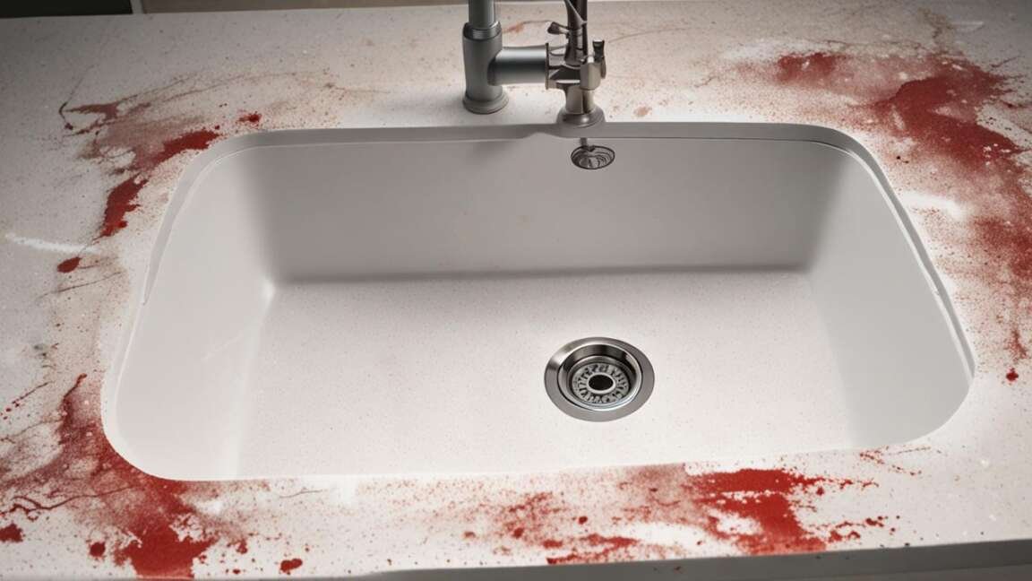 1. Why Do Quartz Composite Sinks Stain?