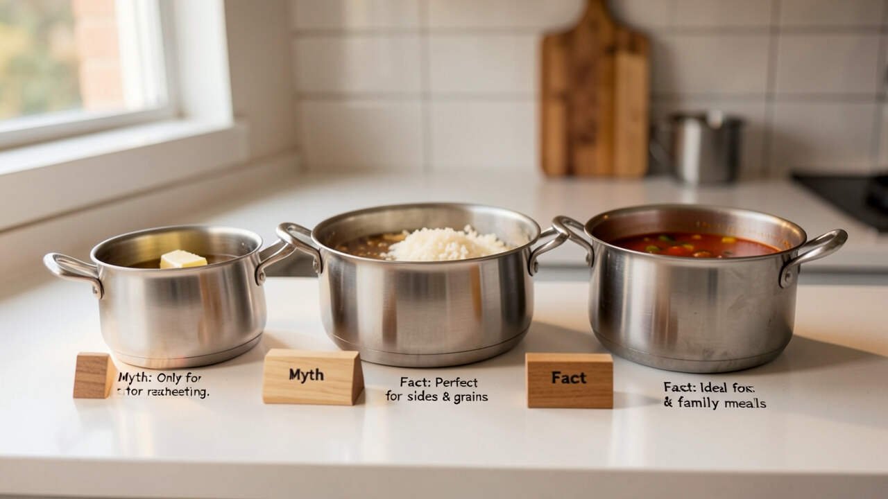 Common Myths vs Facts About Saucepan Sizes