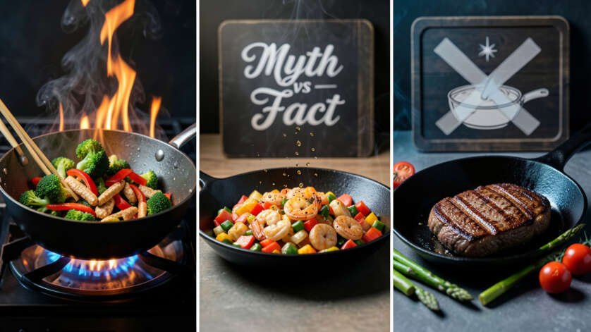 Common Myths vs Facts About Wok, Stir-Fry Pan, and Skillet