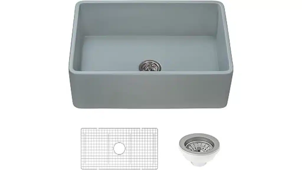 Best 6 Best Fireclay Apron-front Sinks With Reinforced Suppo