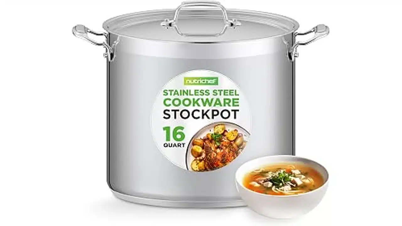 Best 16-Quart Stockpots For Large Batch Cooking Today