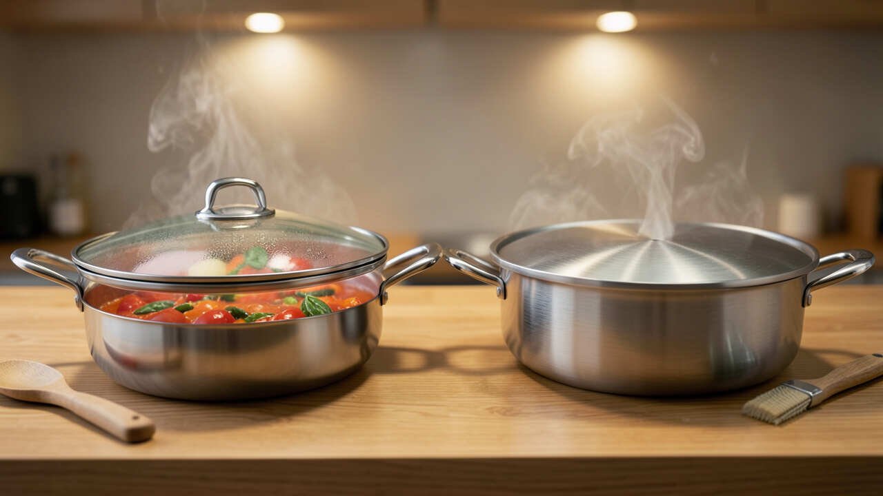 How Does Lid Material Affect Cooking Performance