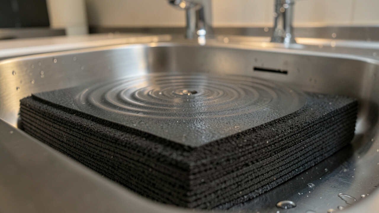 How Heavy Rubber Deadening Pads Prevent Metallic Sink Echoes