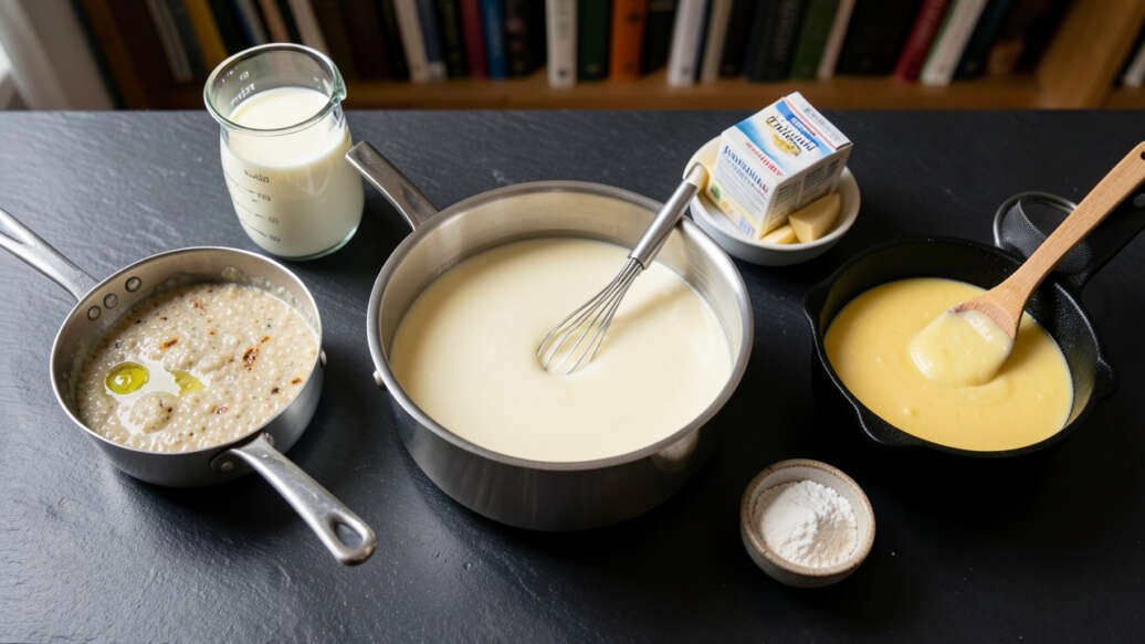 How Saucepan Material Affects Béchamel Smoothness Outcome