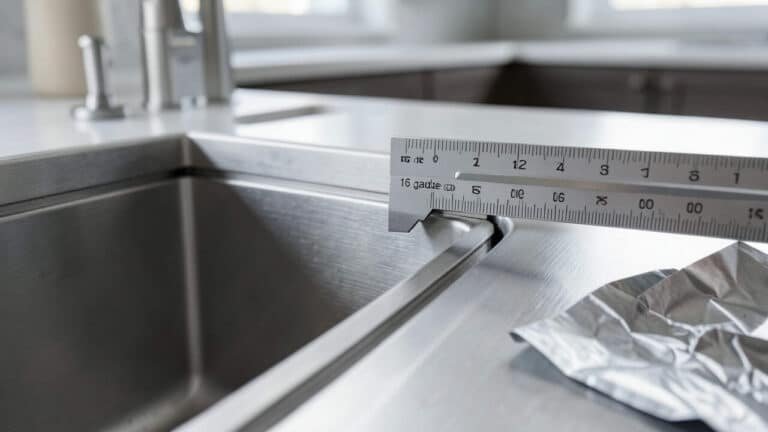 How to Choose Stainless Steel Sink Gauge Without Flimsy Metal