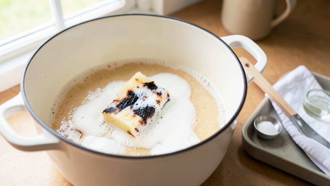 How to Clean a Burnt-On Dutch Oven Without Damaging Enamel