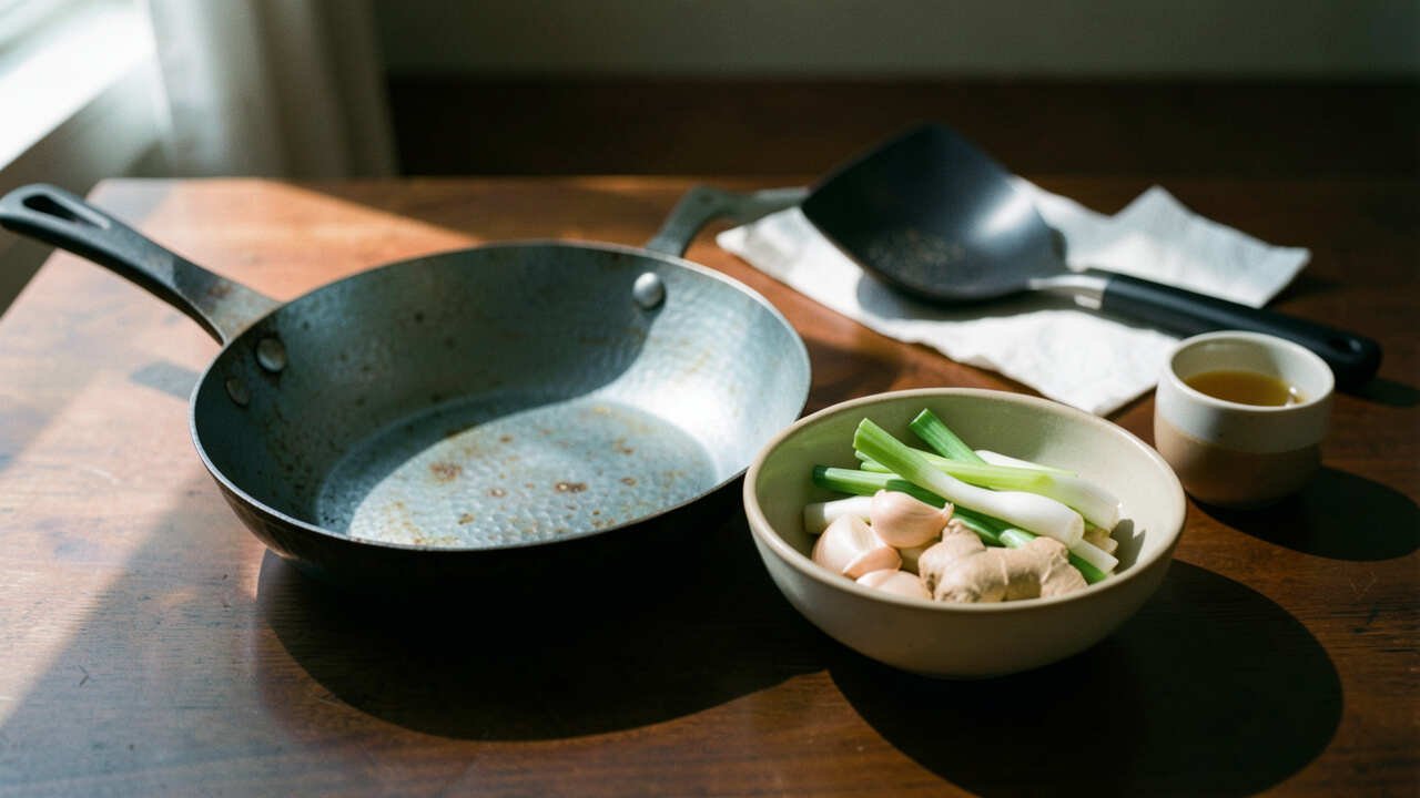 How to Get Started with a Carbon Steel Wok