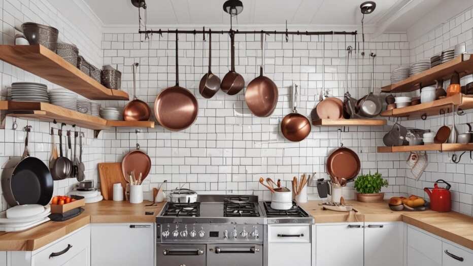 How to Hang Pots and Pans Without Damaging Walls