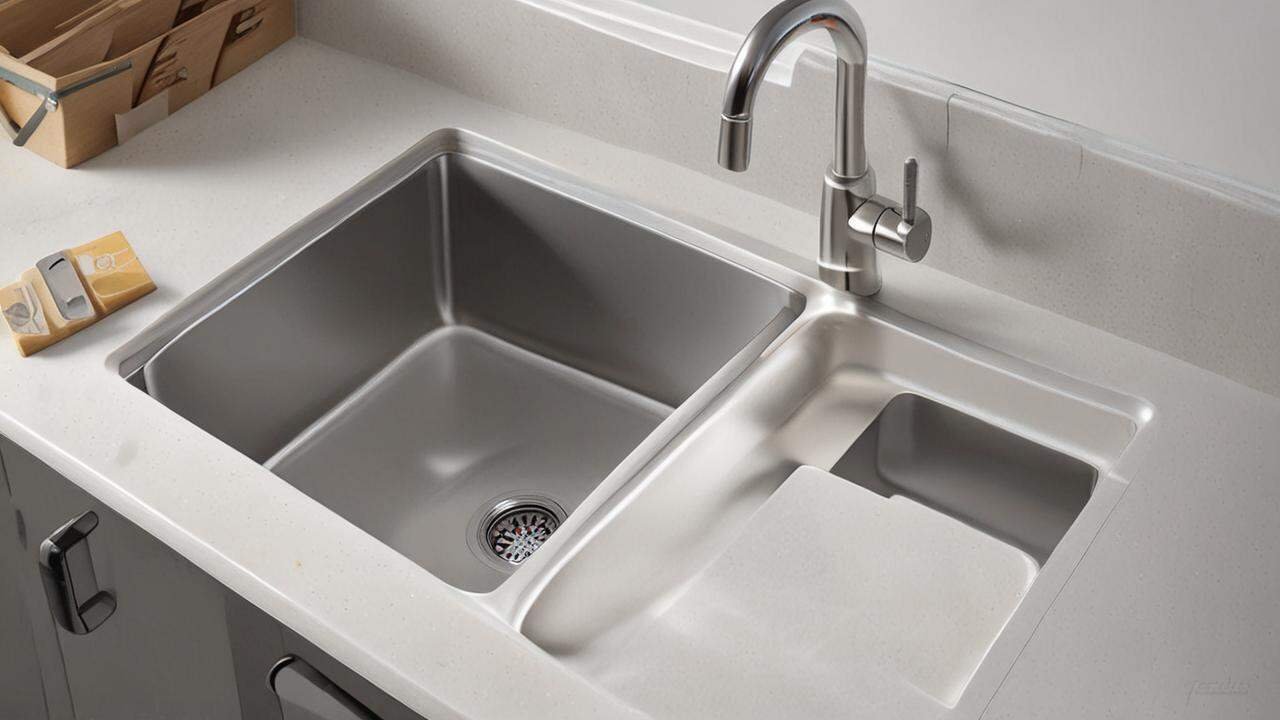 How to Install a Rear Offset Drain Sink