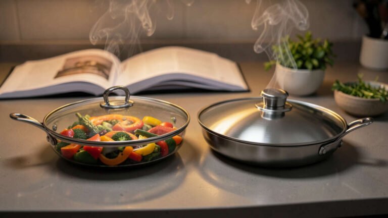 How to Pick a Sauté Pan Lid: Glass vs Metal Use Case Compared