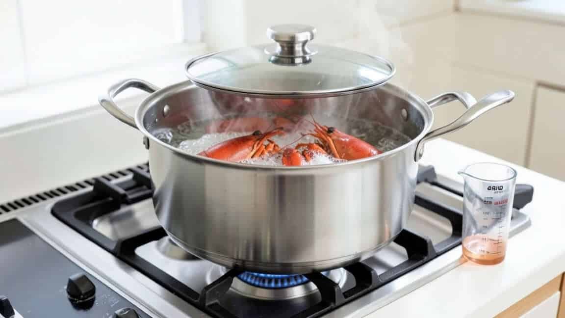 How to Pick a Stockpot for Boiling Lobster Without Spillover