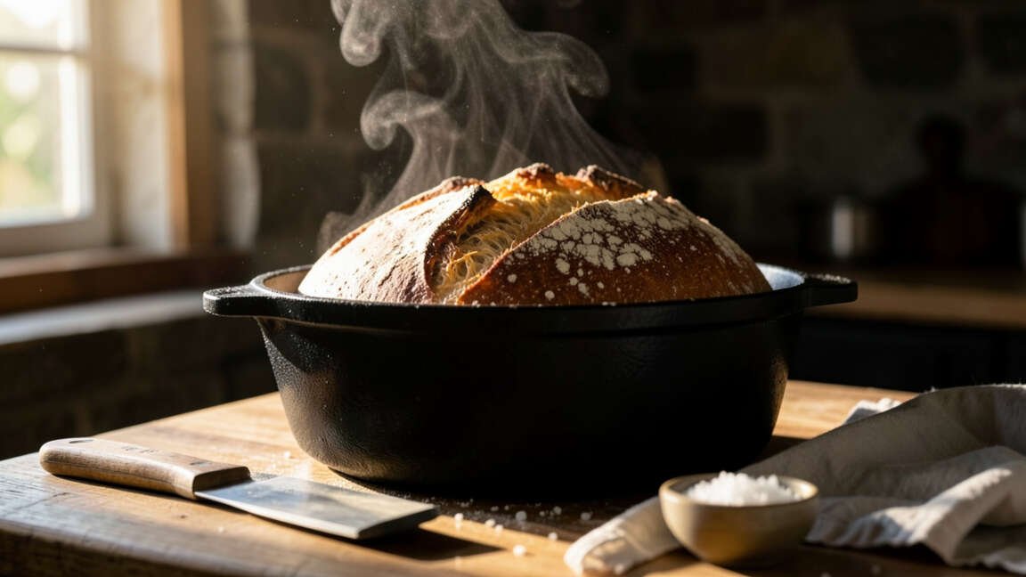 Step-by-Step Process for Dutch Oven Bread
