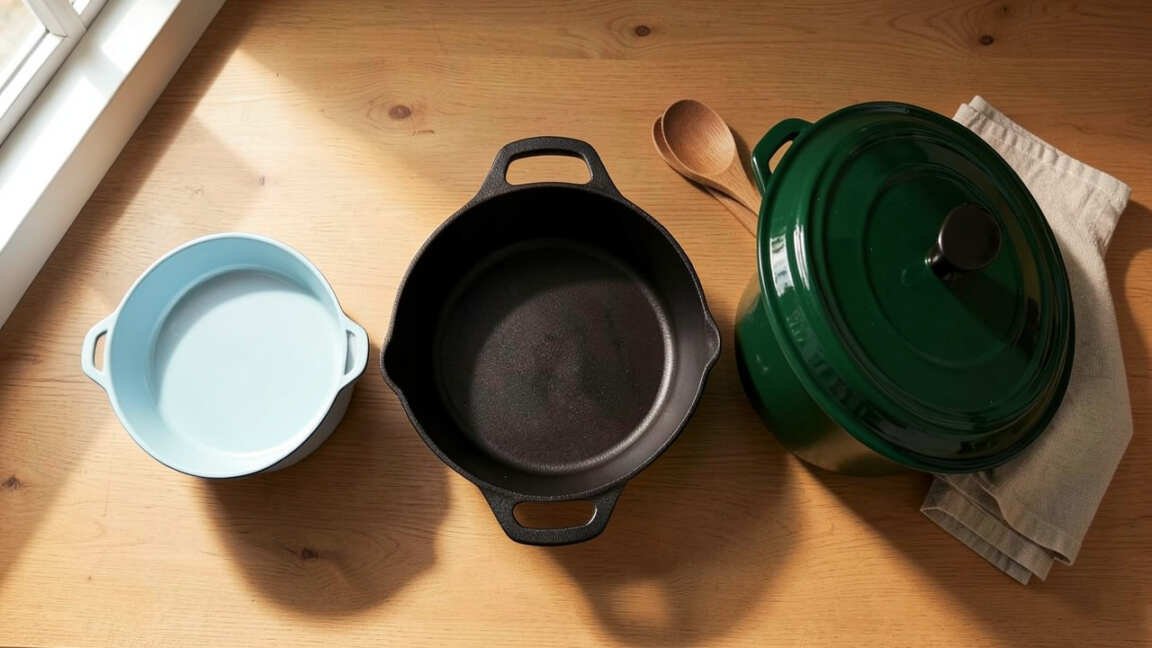 Types of Dutch Ovens by Weight Comparison