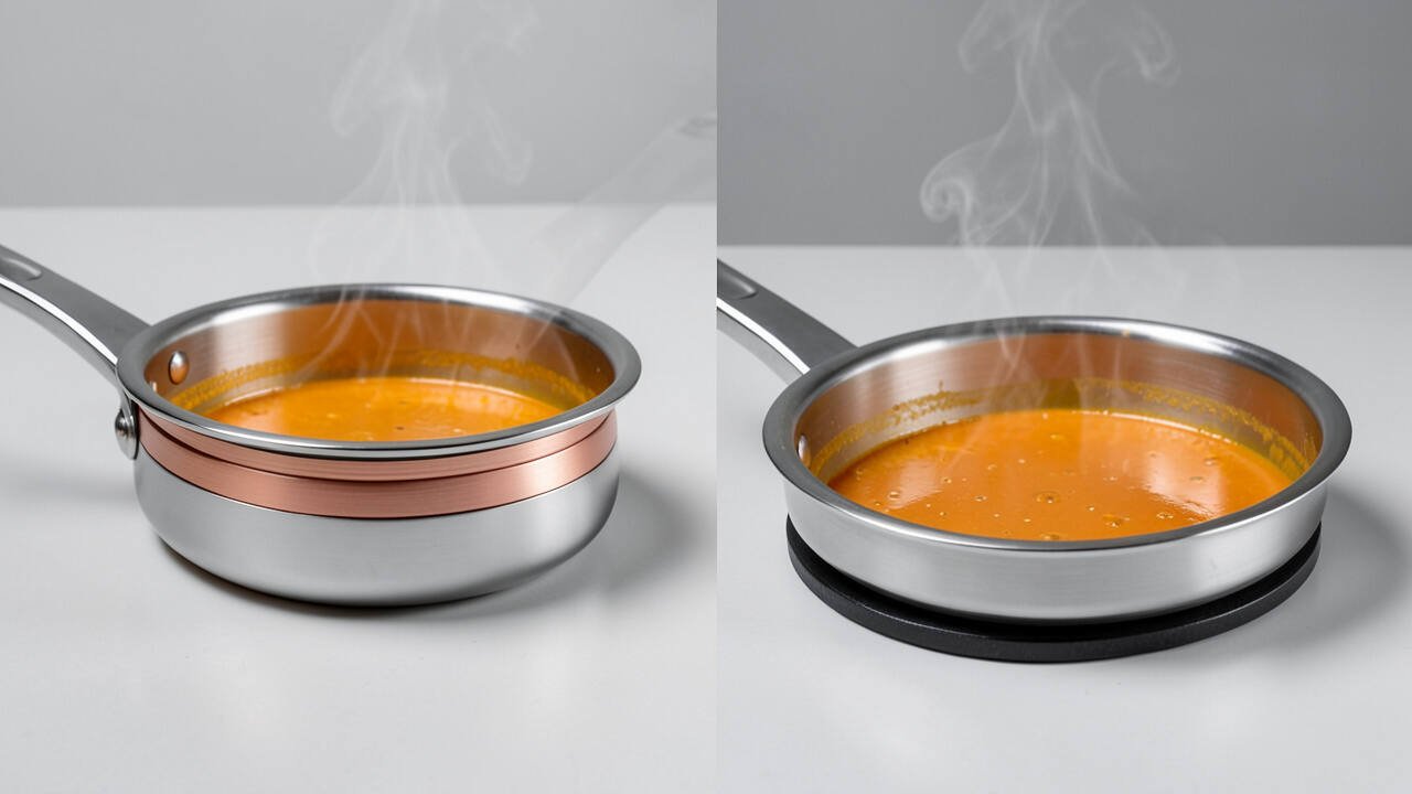 What Is a Clad-Bottom Saucepan?