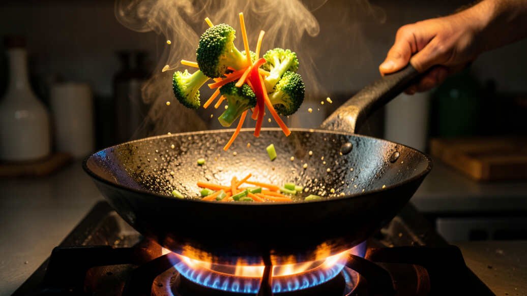 What Makes a Wok Shape So Effective for Frying?