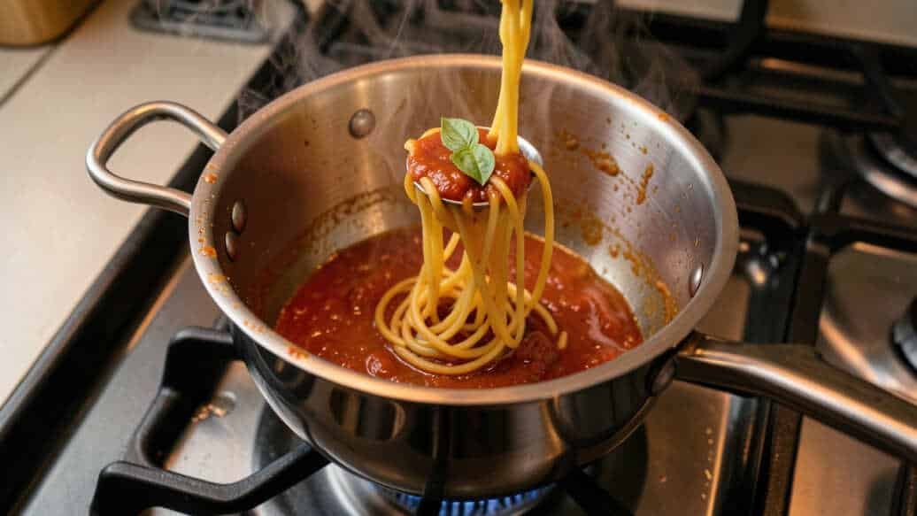 Why Pasta Pot Inserts Save Time But Lose Sauce Body Often