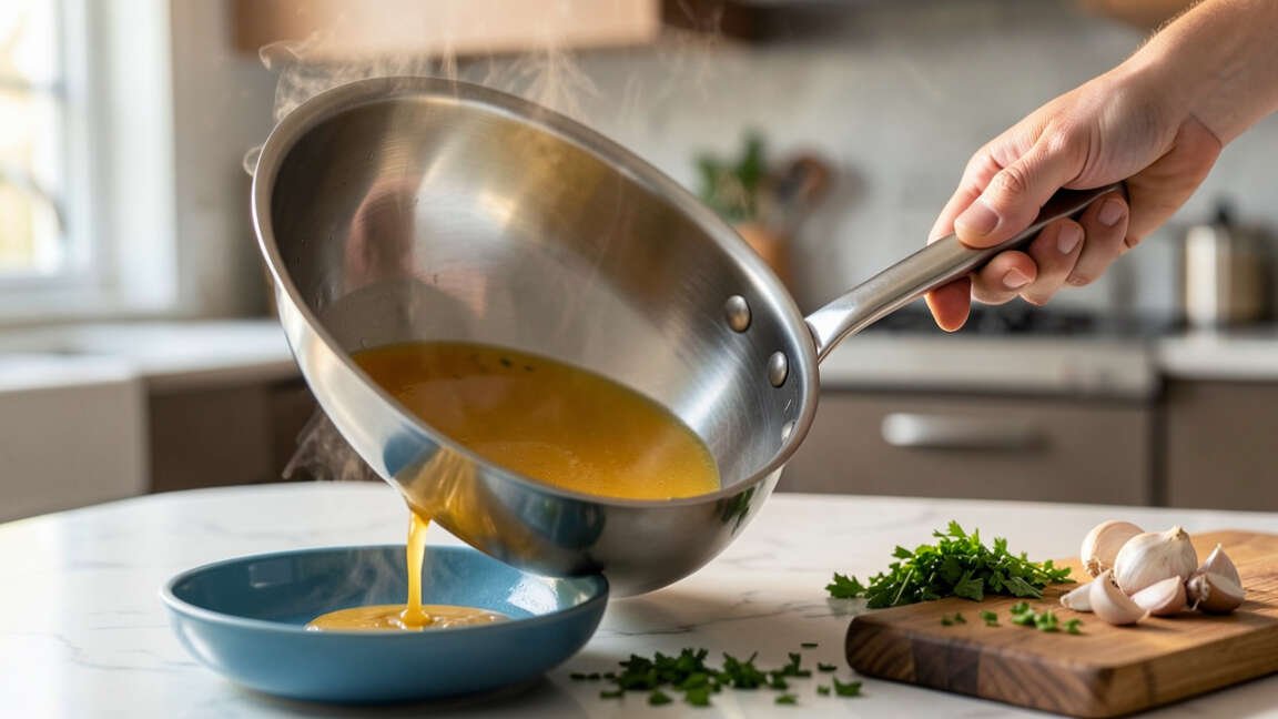 Why Sauté Pans Need a Helper Handle for One-Hand Pour Today