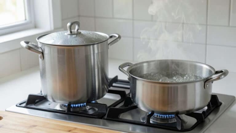 Why Tall Narrow Stockpots Lose Less Water During Long Boils