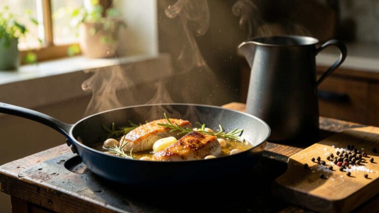 Why Wide Sauté Pans Beat Tall Ones for Pan-Roasting Meat Yes